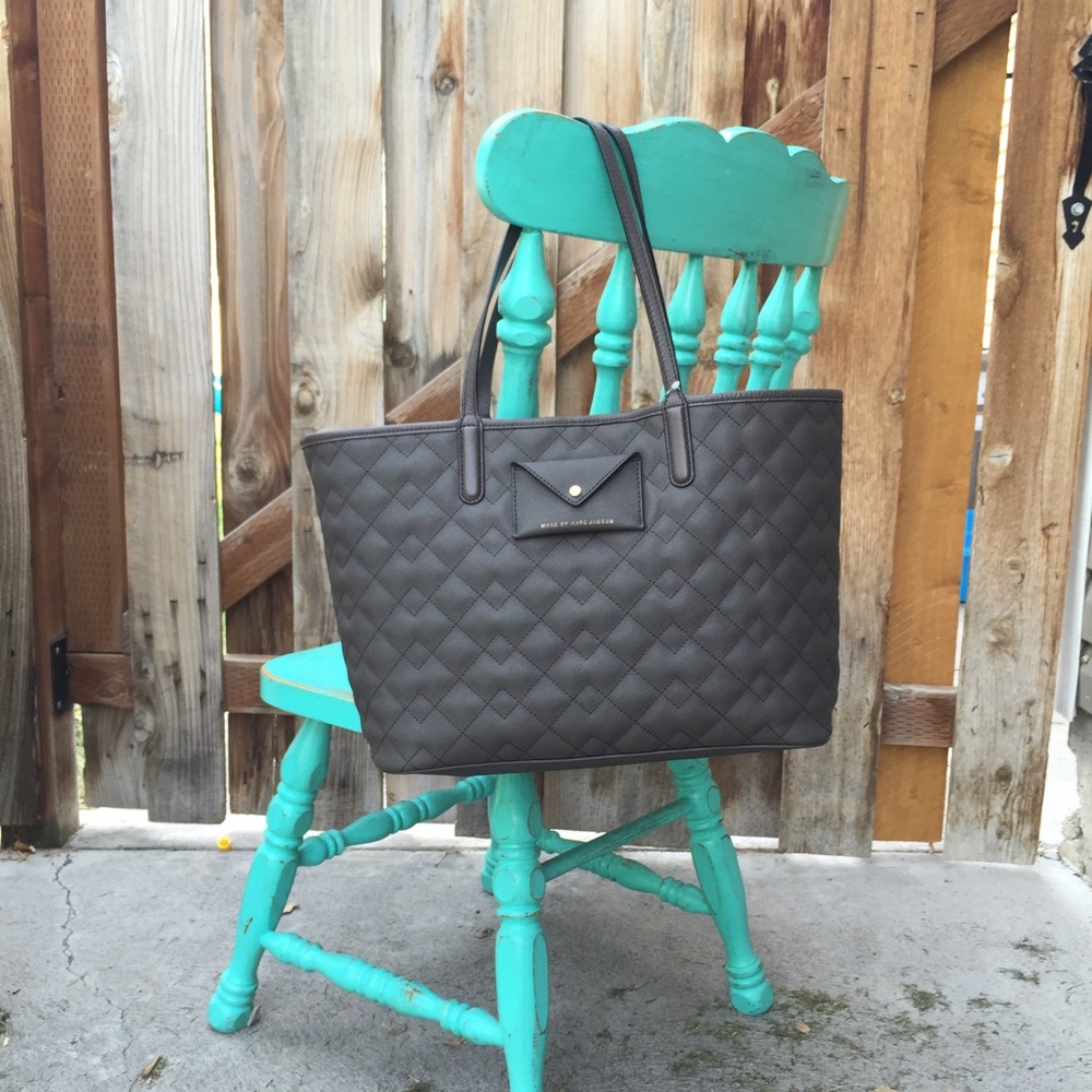 Marc by Marc Jacobs Quilted Tote Bag in grey